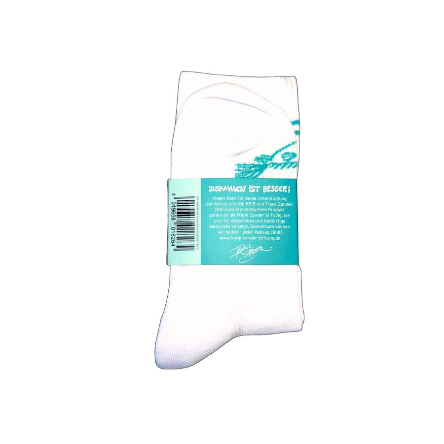 Zusammen ist besser - Socken mit Verpackung - Rückansicht