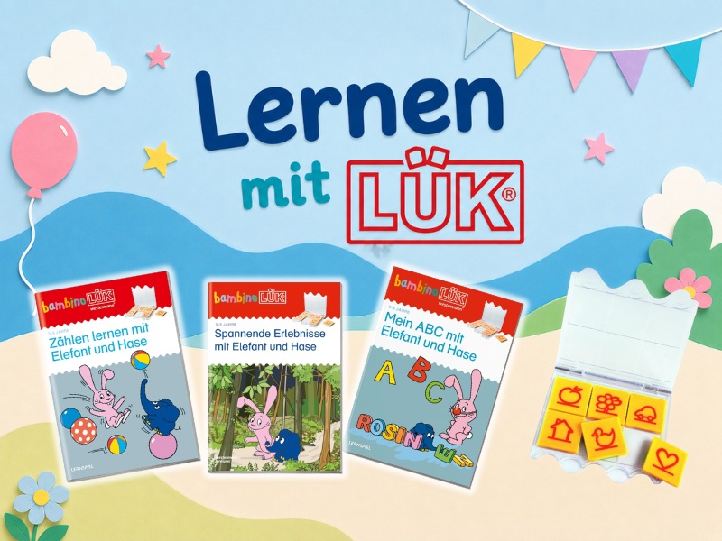 LÜK Lernspiele mit Maus, Elefant und Hase