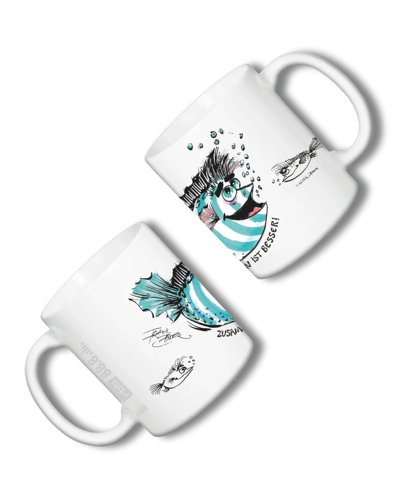 Zusammen ist besser Tasse