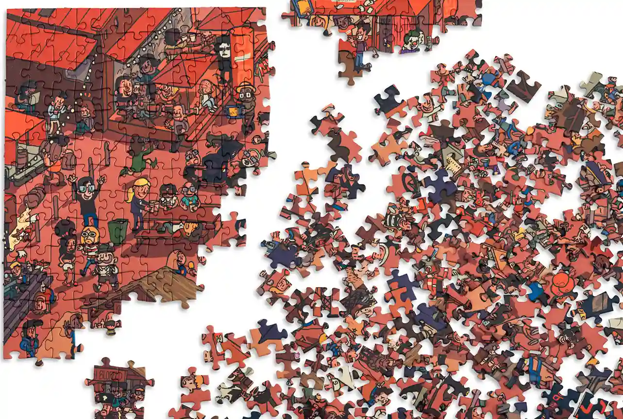 radioeins - Parkfest Puzzle (1.000 Teile)
