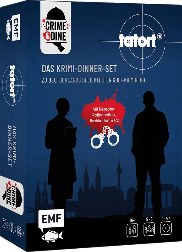 Tatort - Crime & Dine – Das Krimi-Dinner-Set