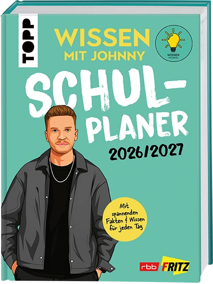 Wissen mit Johnny - Schulplaner 2026/2027 - Cover