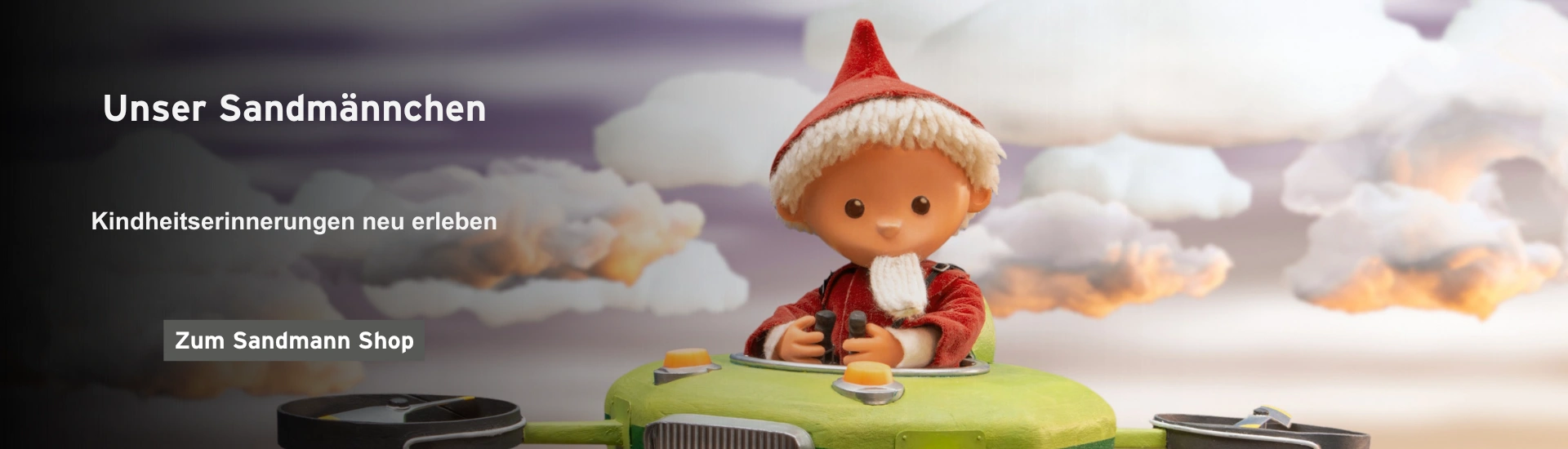 rbb Shop Banner | Zum Sandmann Shop