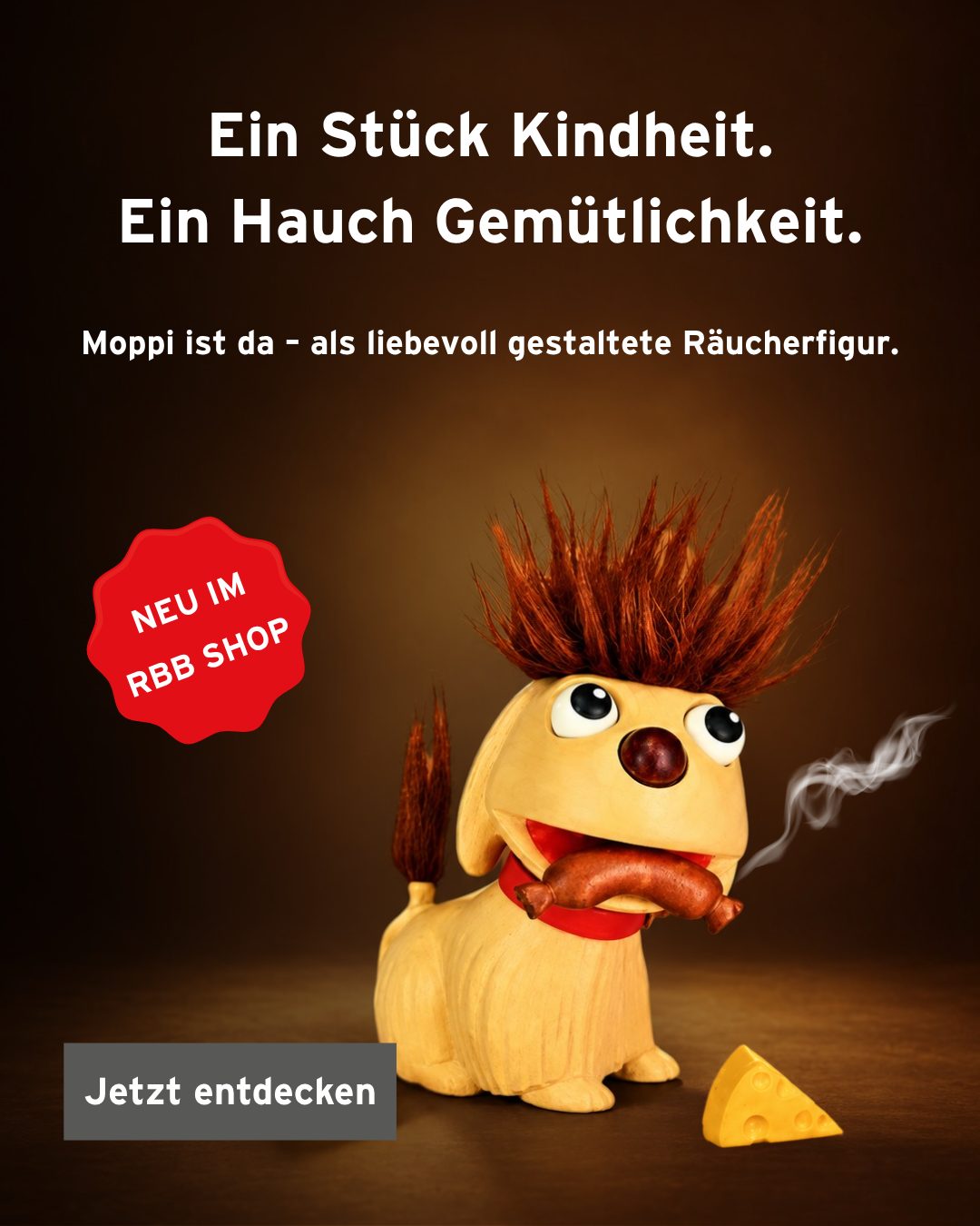 Moppi Räucherfigur