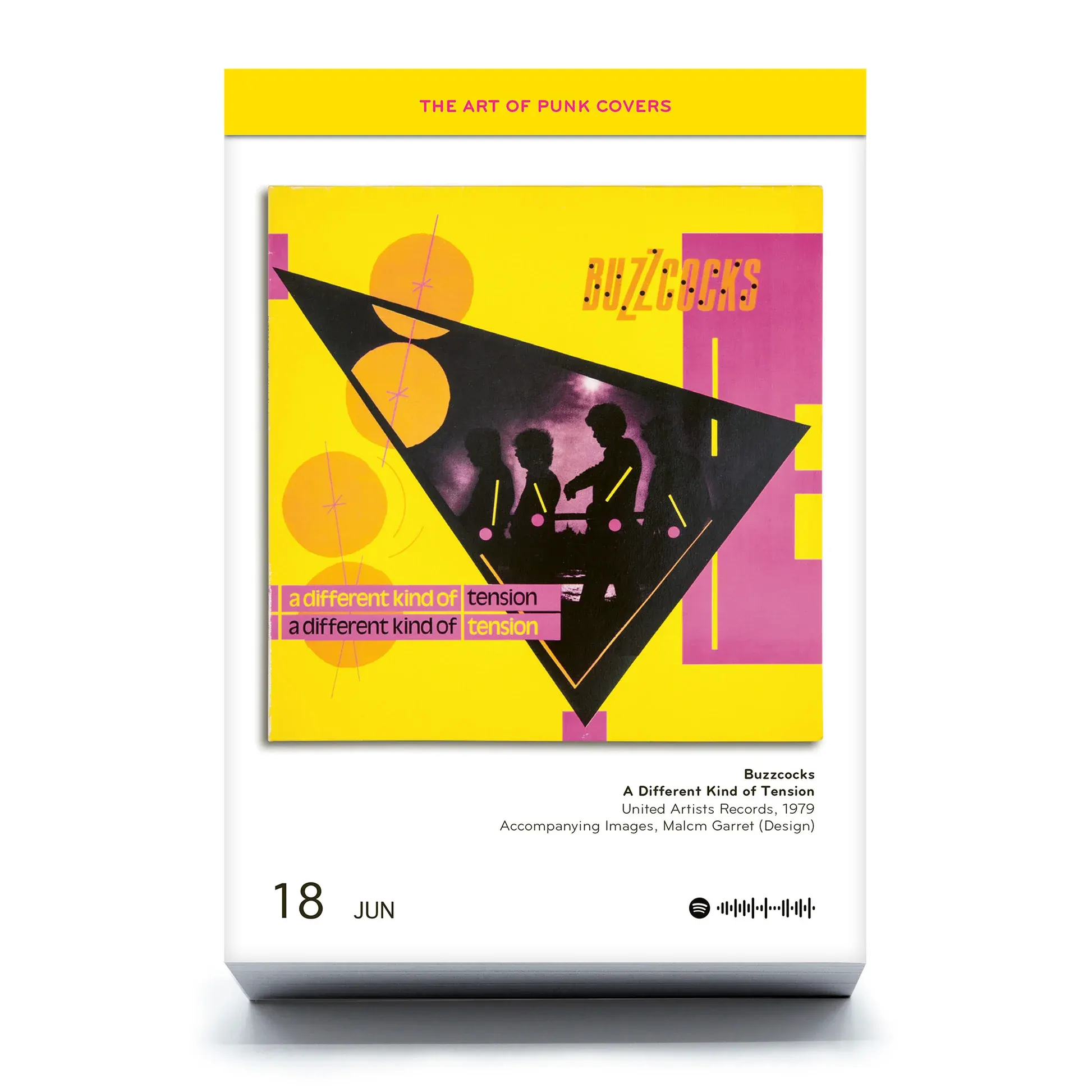 the art of punk covers vol 2 kalender beispielseite juni