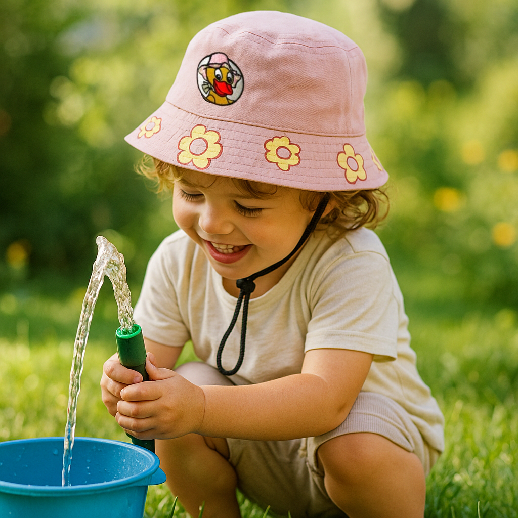 Frühlingskleidung mit dem Sandmännchen