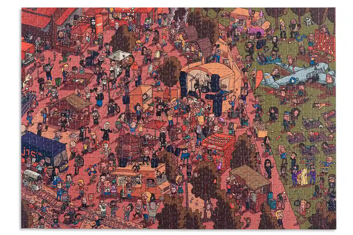 radioeins - Parkfest Puzzle (1.000 Teile)