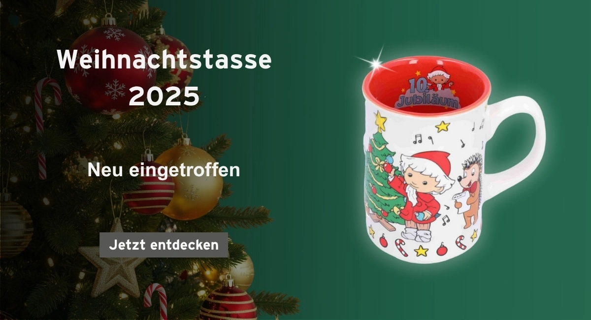 Weihnachtsmarkttasse Leipziger Weihnachtsmarkt Sandmännchen tablet