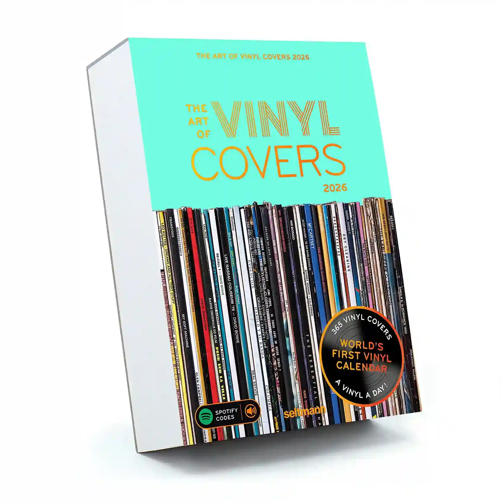 The Art of Vinyl Covers Kalender zwei null zwei sechs Cover schrÃ¤g