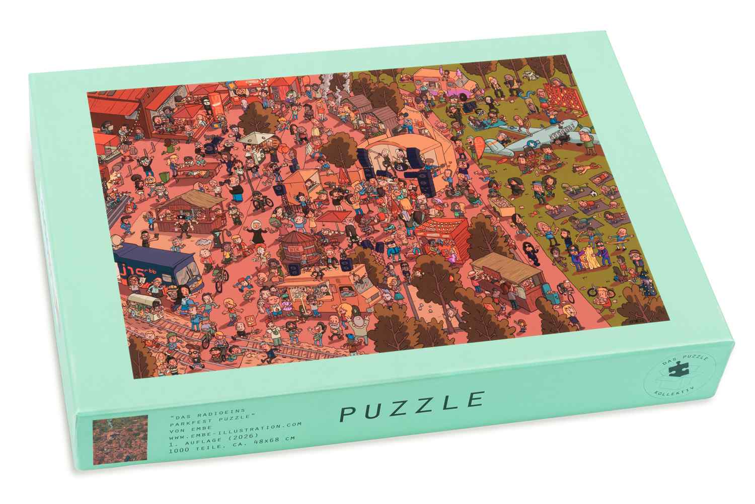 radioeins - Parkfest Puzzle (1.000 Teile)