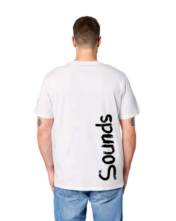 Berlin Sounds T Shirt print big WeiÃŸ