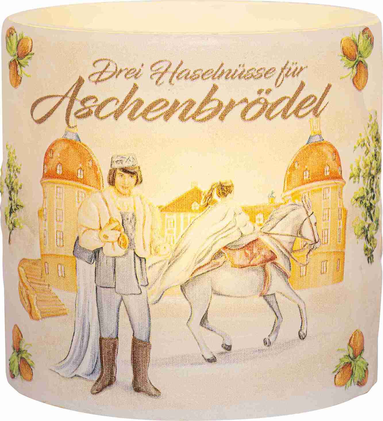 Drei Haselnüsse für Aschenbrödel - Windlicht