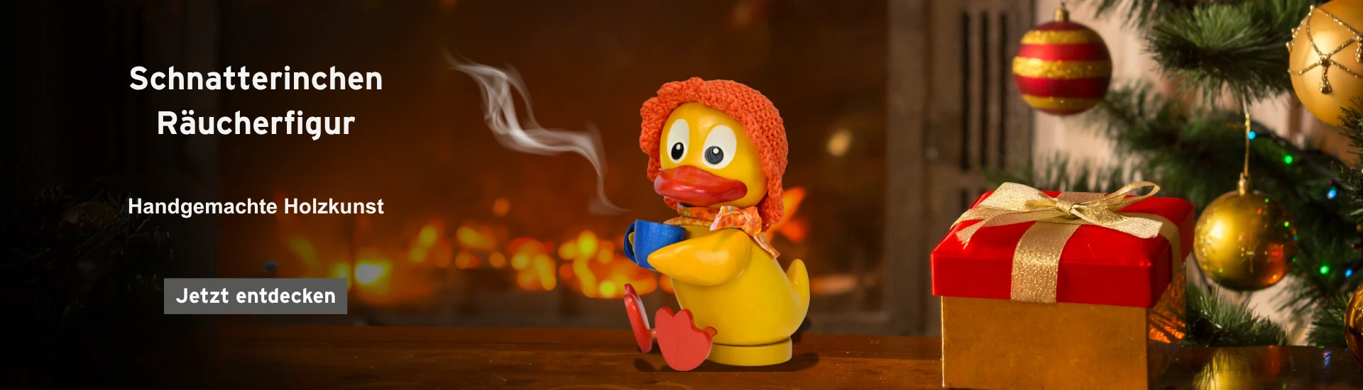 rbb Shop Banner | Schnatterinchen Räucherfigur