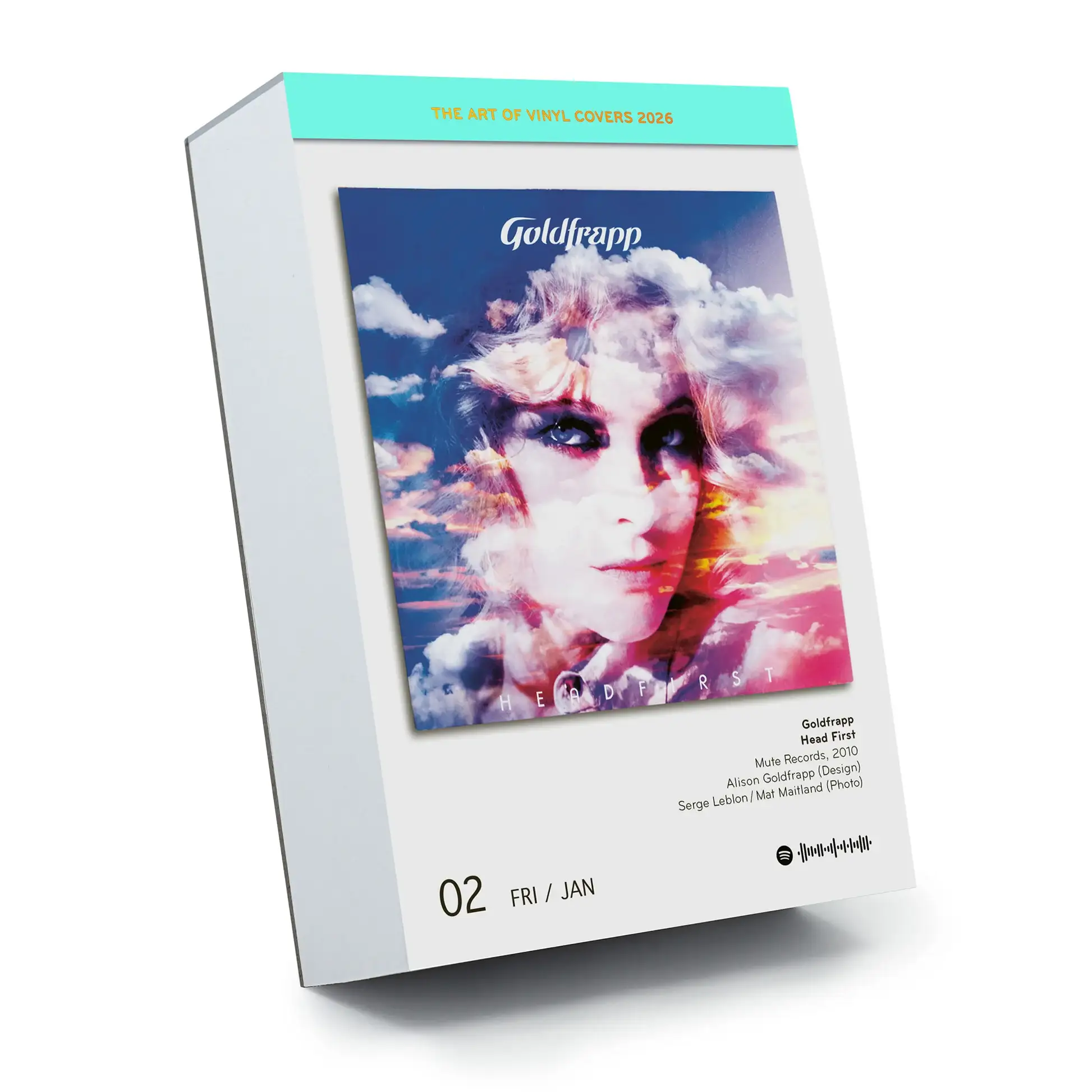 the art of vinyl covers kalender zwei null zwei sechs beispielseite januar schraeg