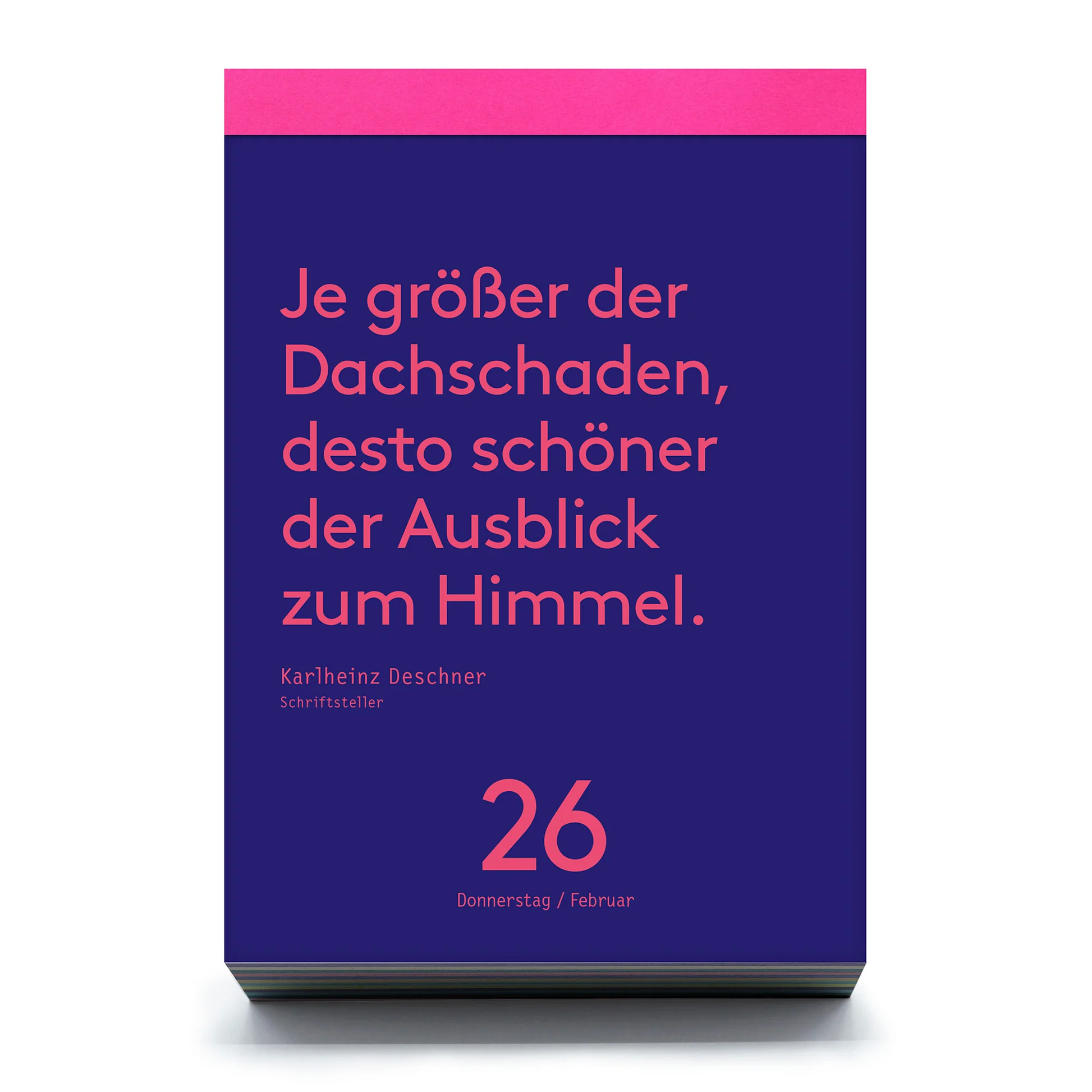 denkpause kalender 2026 beispielseite februar
