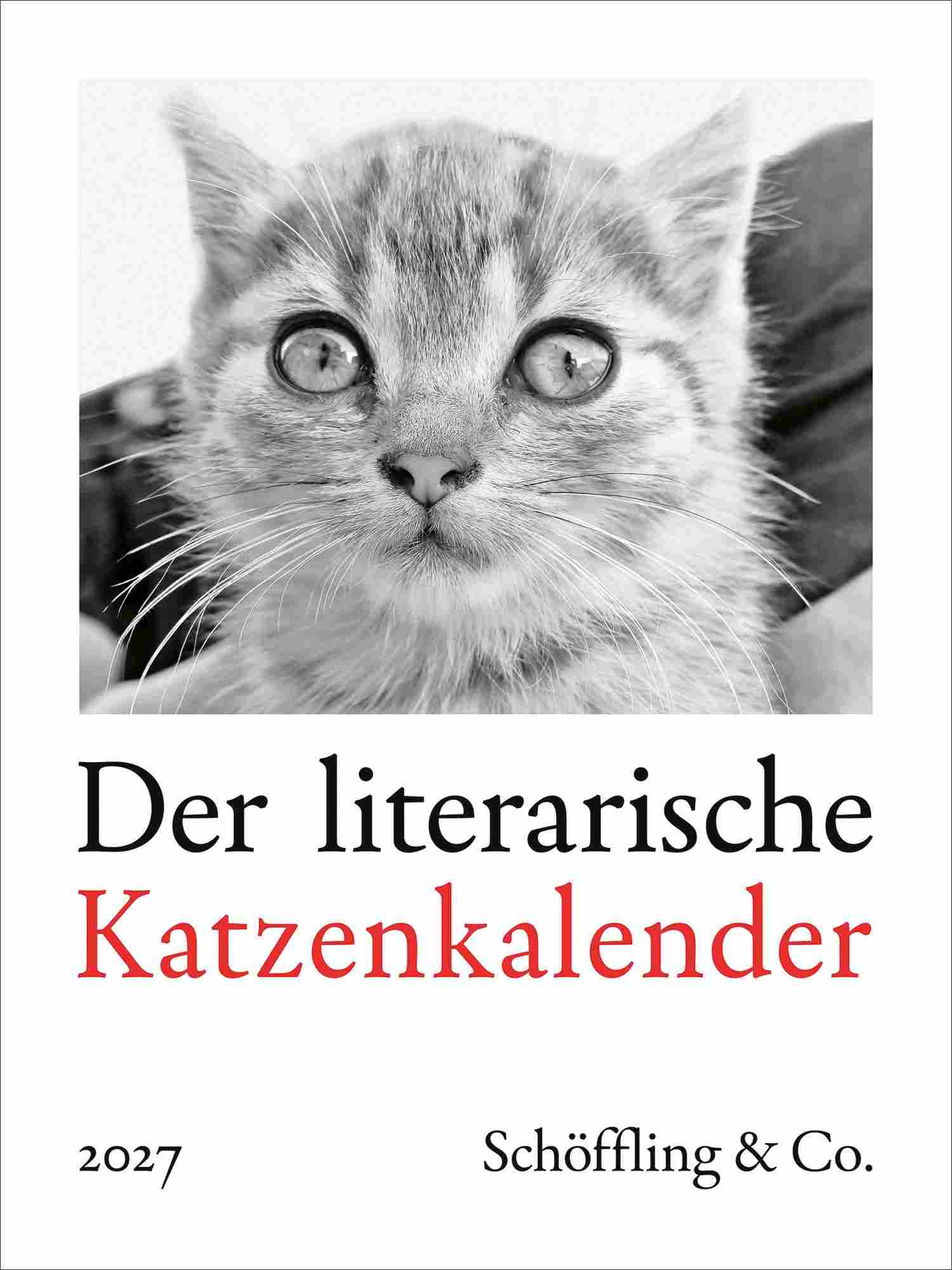 Der Literarische Katzenkalender 2027 