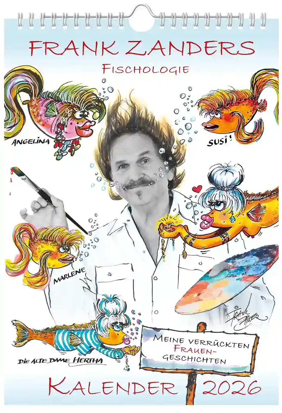 Frank Zander - Fischologie 2026 (Kalender)