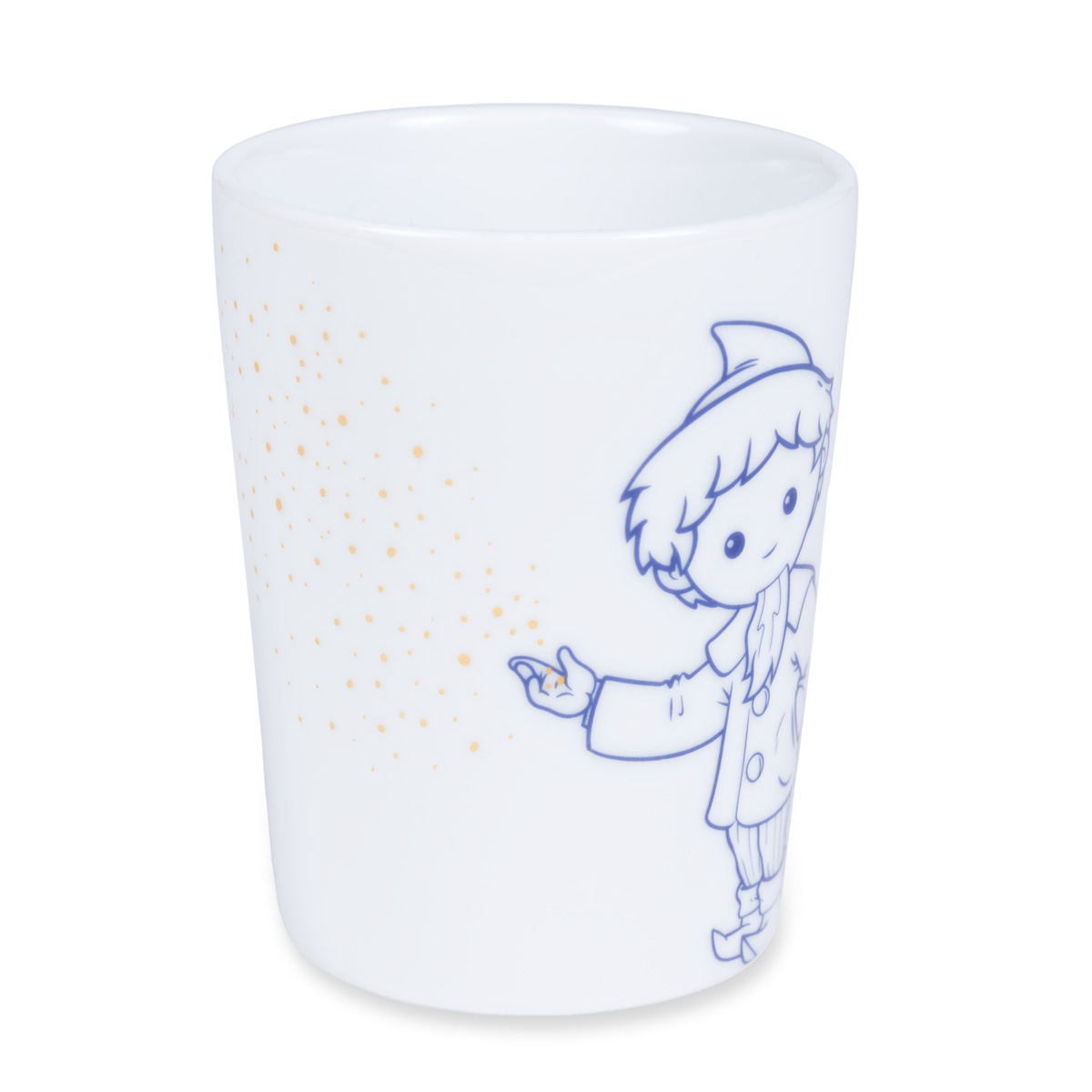 Reichenbach Porzellan Becher Sandmann Seitenansicht