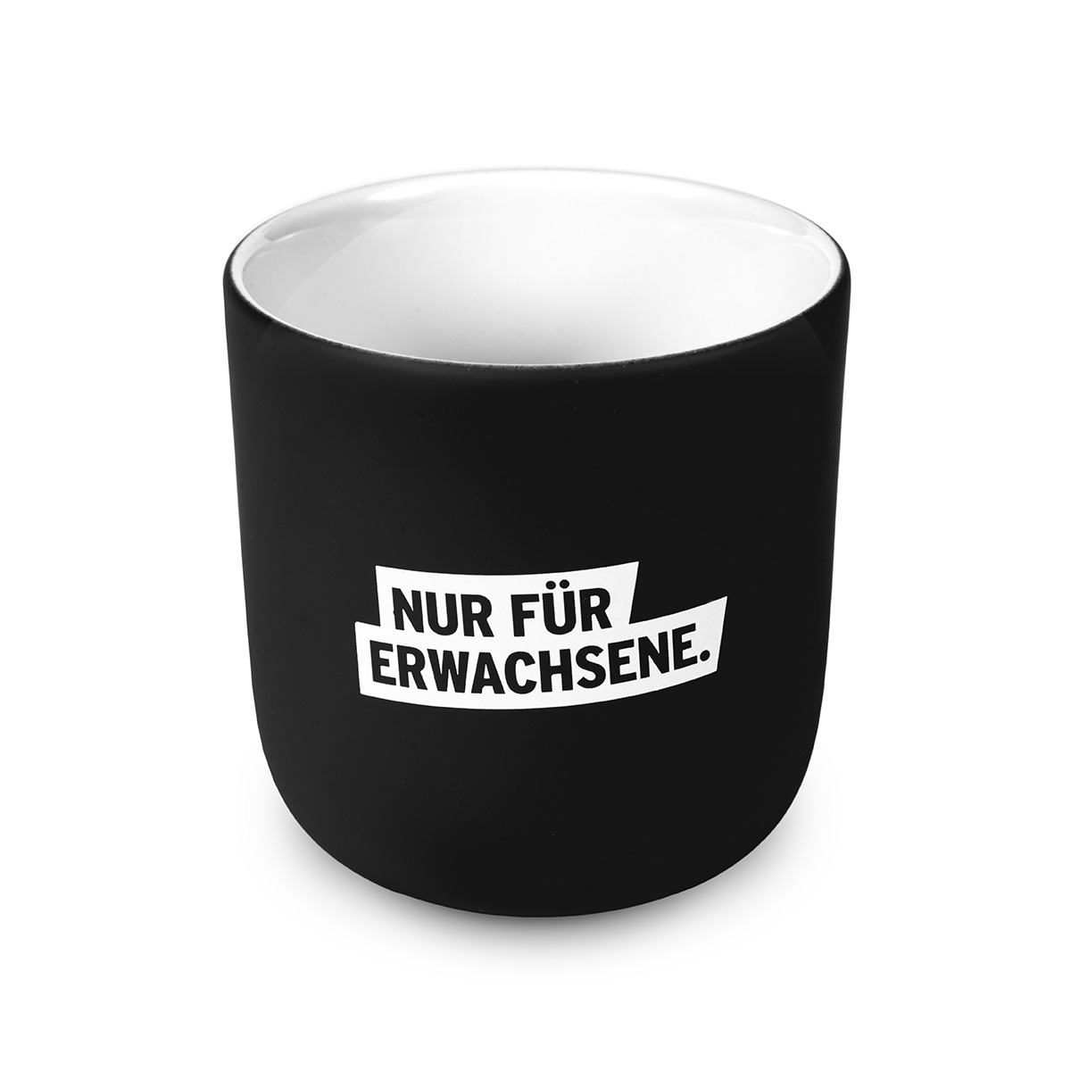 Nette Glückliche Lustige Kaffeetasse Mit Fragezeichen Und Ieglühbirne