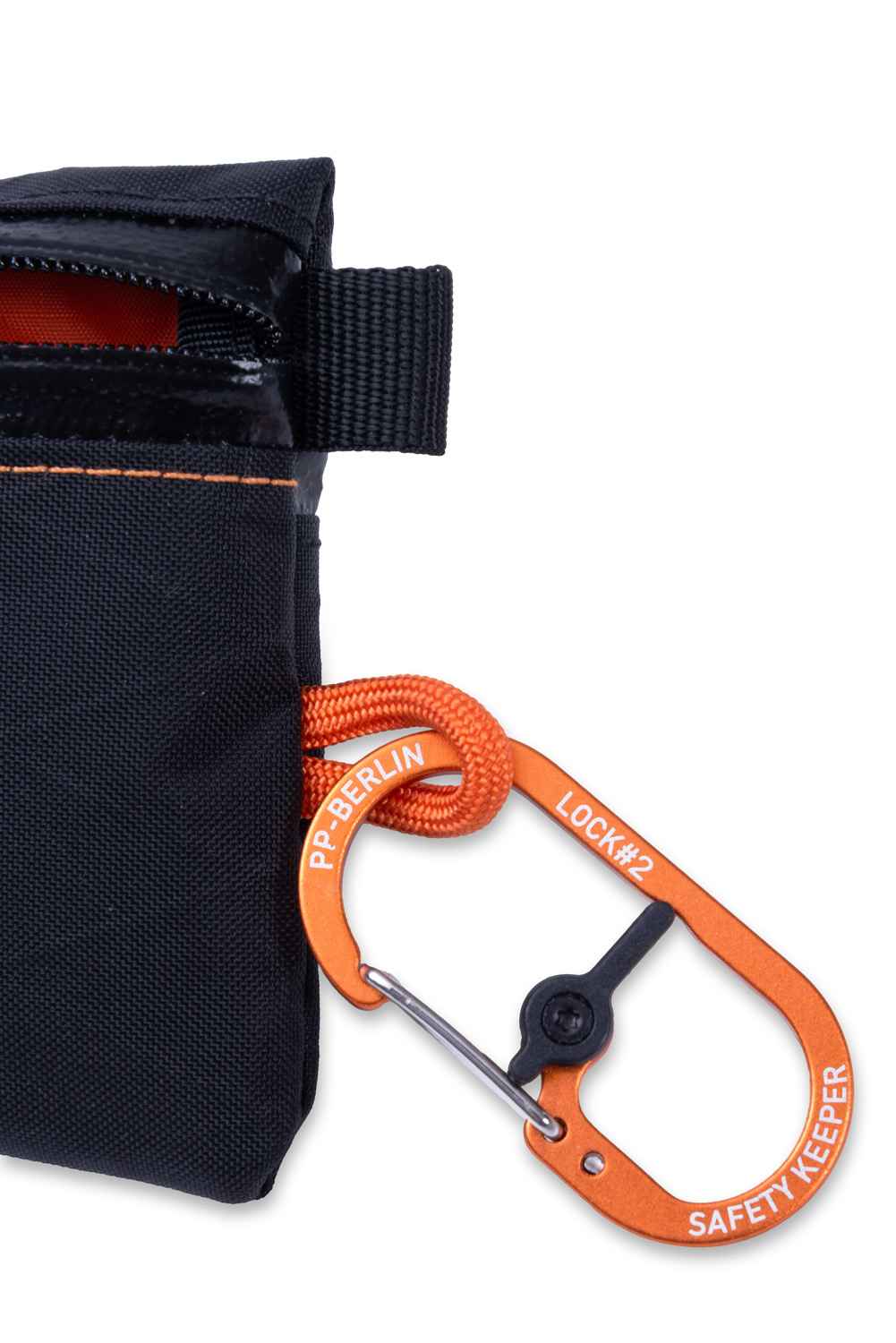 EINS - Wallet mit Safety Karabiner - Handmade in Berlin