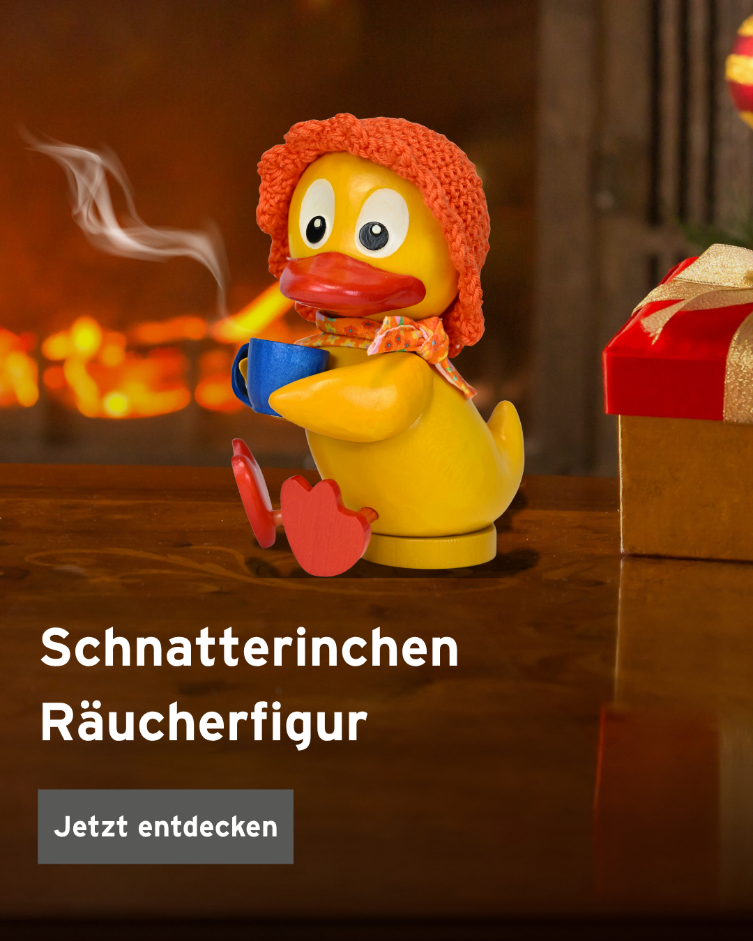 rbb Shop Banner mobil | Schnatterinchen Räucherfigur