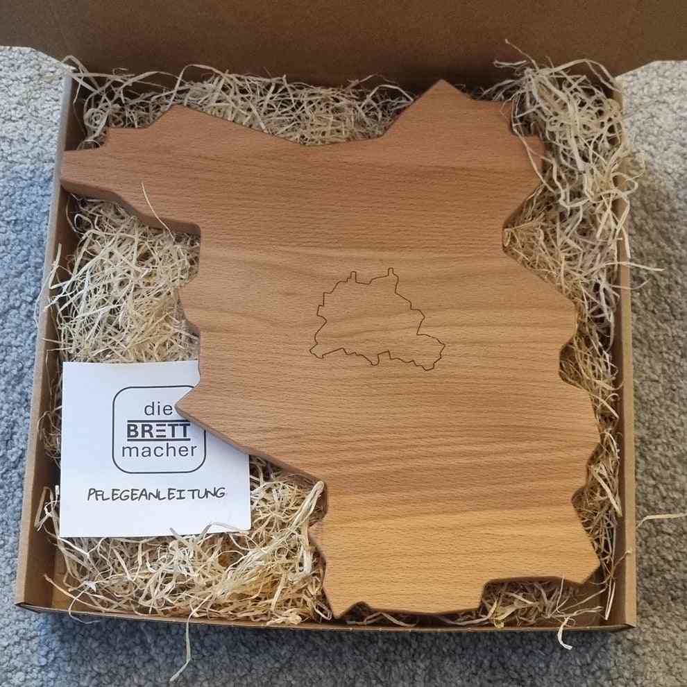 brandenburg kuechenbrett schneidebrett frontalansicht im karton 