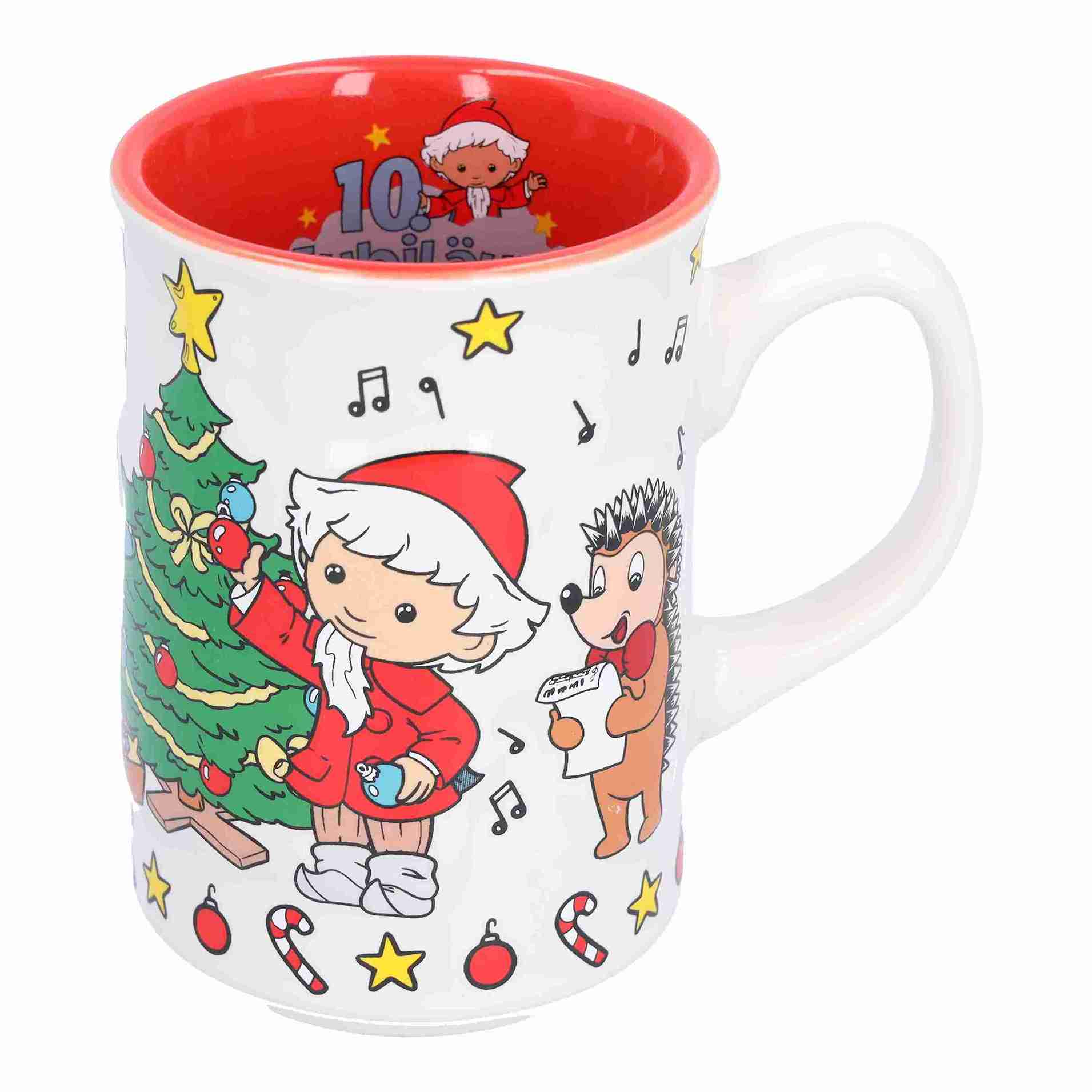 Unser Sandmännchen mit Familie Igel -  Weihnachtsmarkttasse 2025 von Käthe Wohlfahrt