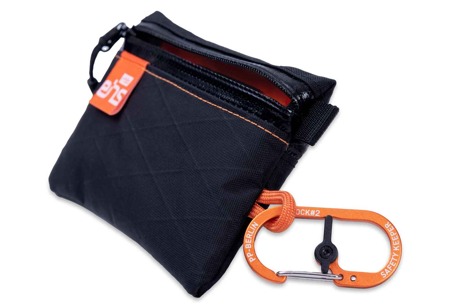 EINS - Wallet mit Safety Karabiner - Handmade in Berlin