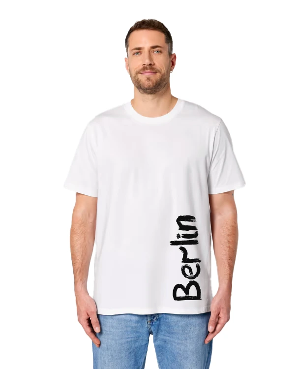 Berlin Sounds T Shirt print big WeiÃŸ