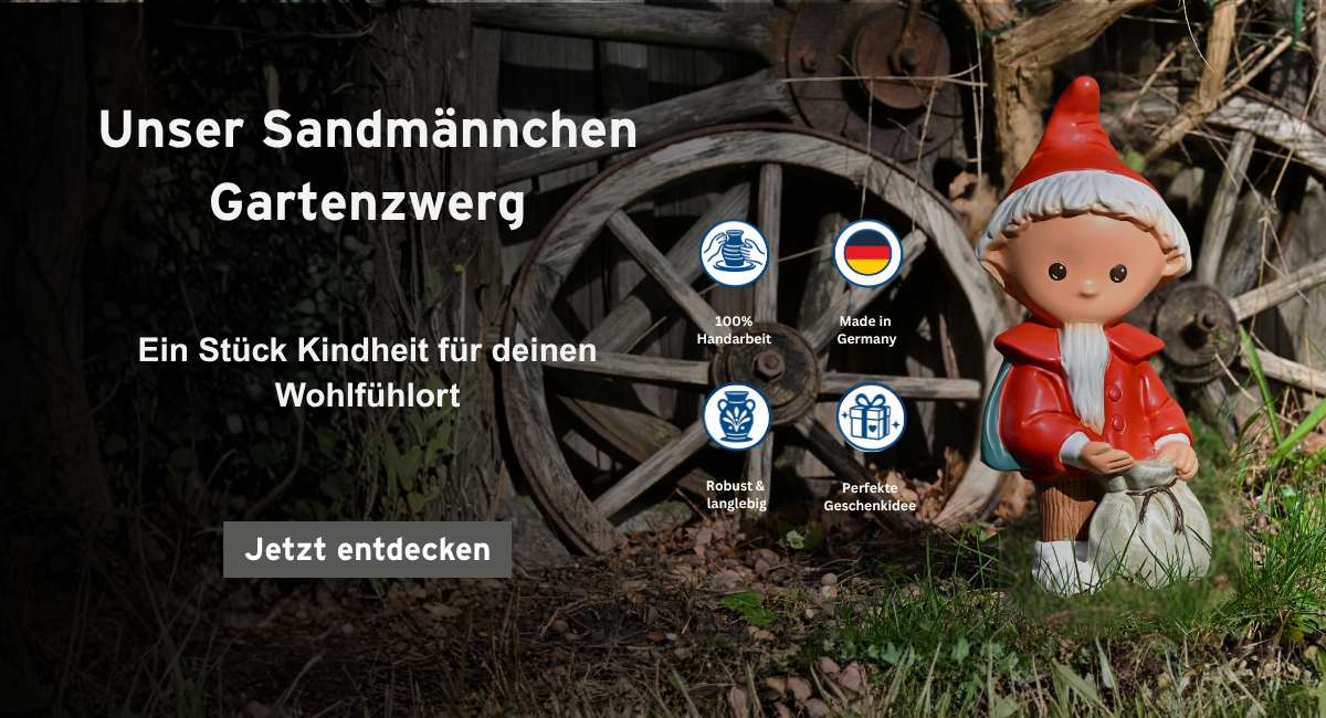 Sandmann Gartenzwerg