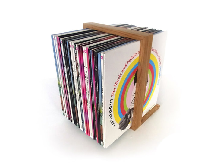 Vinylregal b-platte von das kleine b (Größe: 50 LPs)