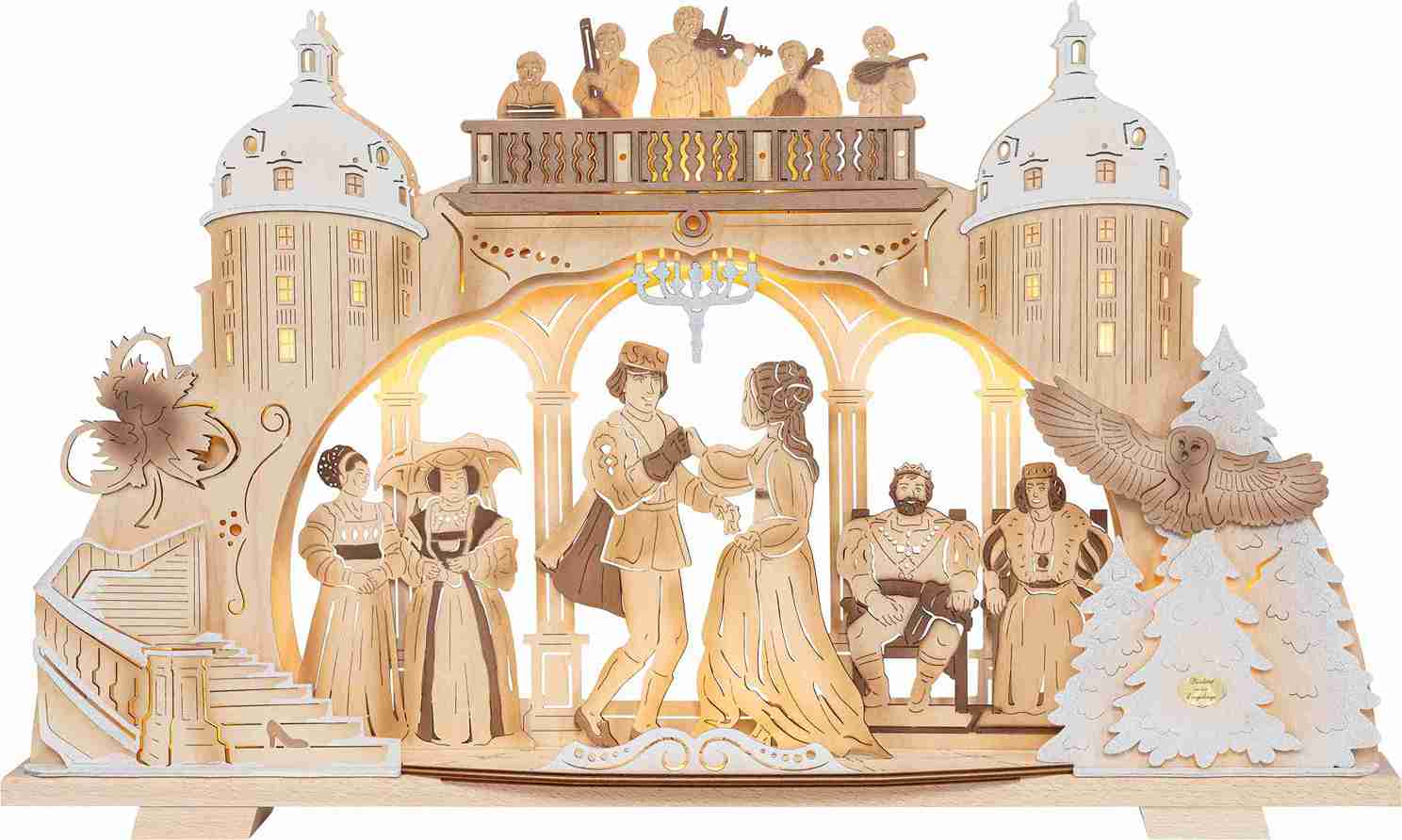 Drei Haselnüsse für Aschenbrödel - Tanzsaal - Premium-Line-Lichterbogen (70cm)