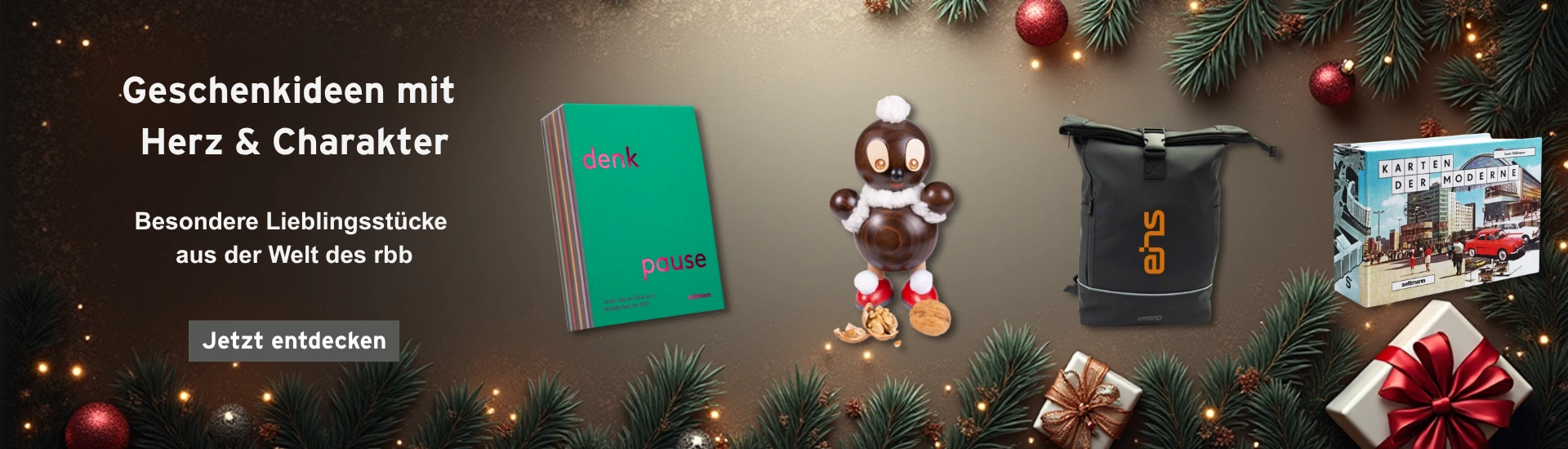 Weihnachten im rbb Shop
