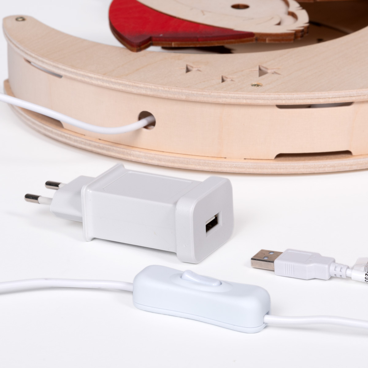 sandmaennchen fensterbild beleuchtet ratags holzkunst handarbeit netzteil