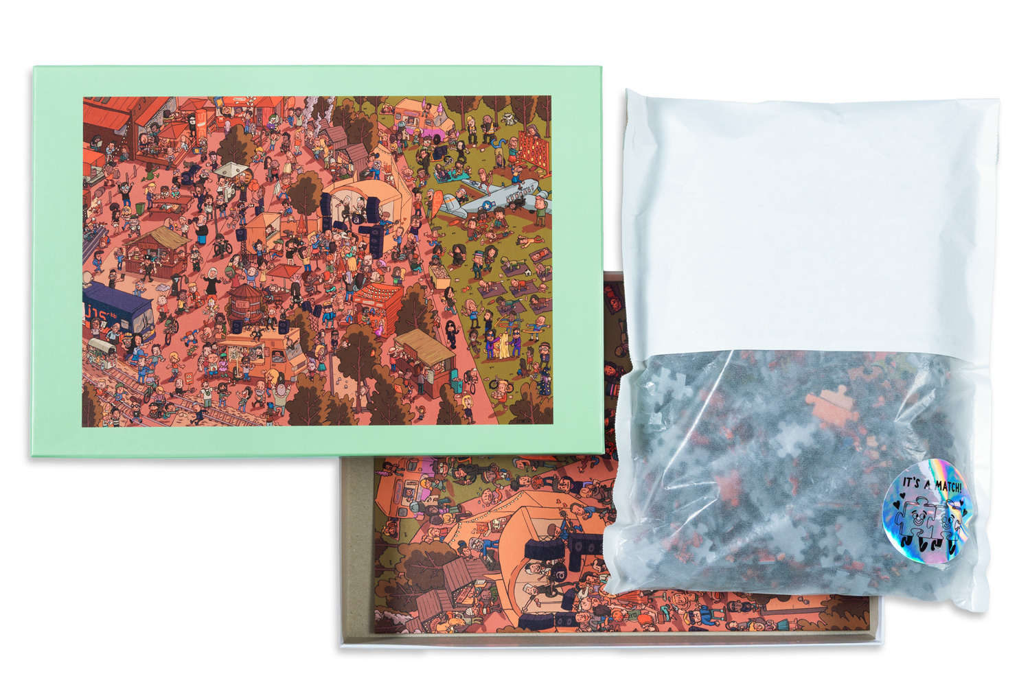 radioeins - Parkfest Puzzle (1.000 Teile)