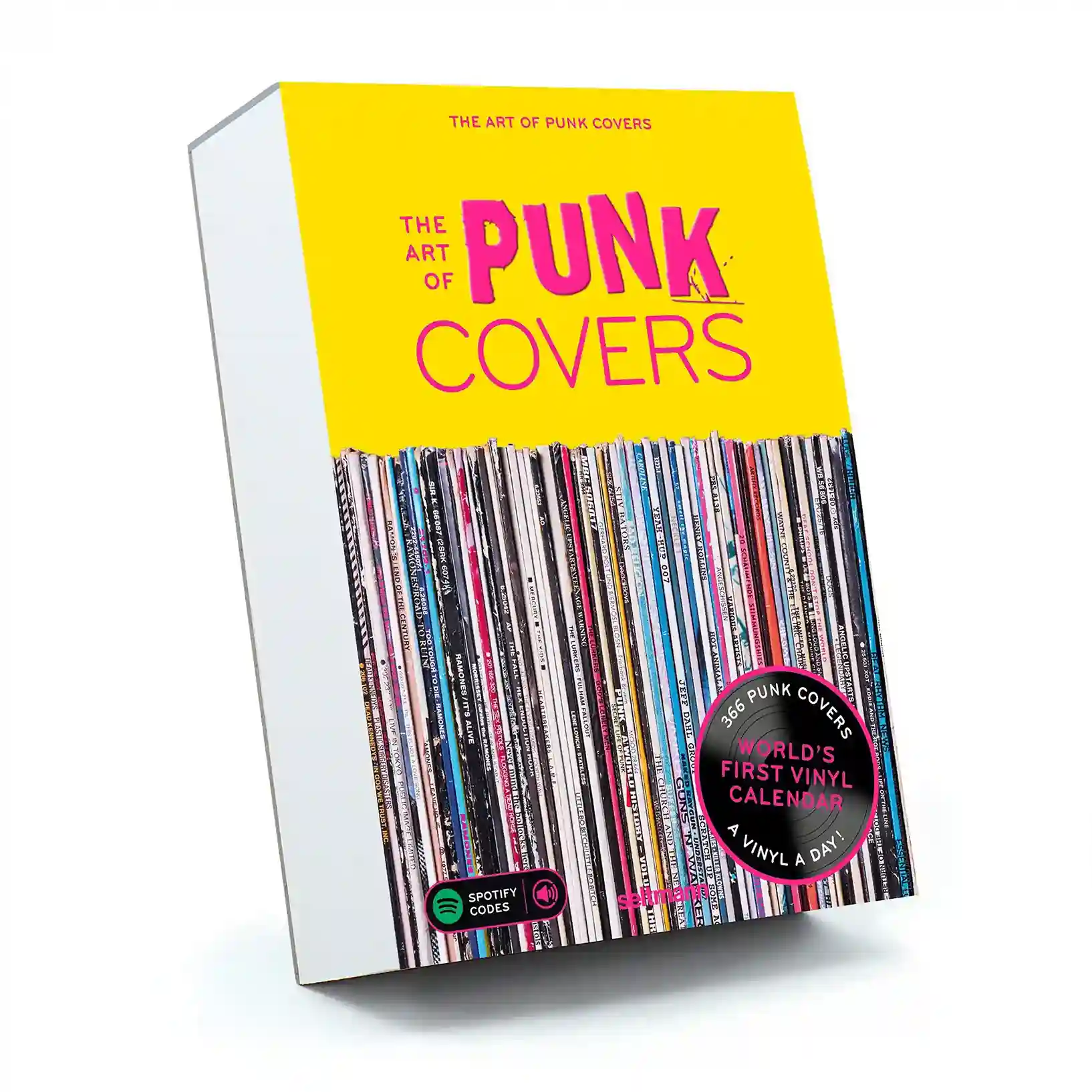 the art of punk covers vol 2 kalender cover schraeg
