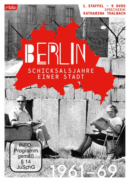 Berlin - Schicksalsjahre einer Stadt - 1961 bis 1969 - komplette 1. Staffel (9er DVD-Box)
