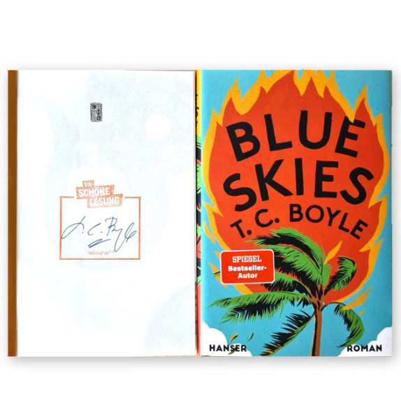 Blue Skies - T.C. Boyle (signiertes Buch)