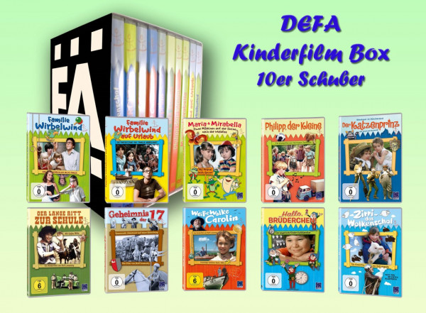 DEFA Kinderfilm Box (10er DVD Schuber)