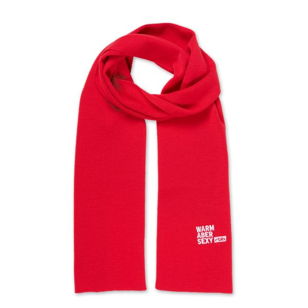 rbb Schal - Warm aber sexy - rot