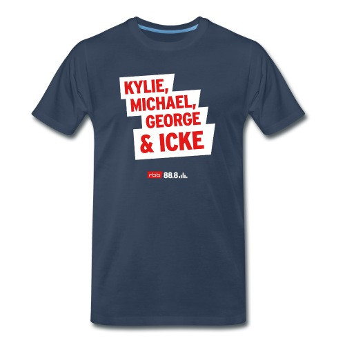 rbb 88,8 &amp; Du - Kylie, Michael, George &amp; ICKE - T-Shirt