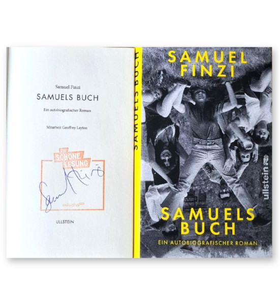 Samuels Buch - Samuel Finzi (signiertes Buch)