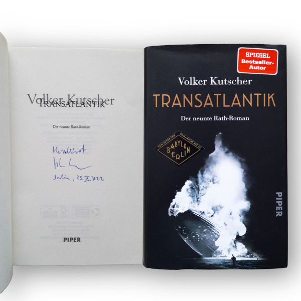 Transatlantik - Volker Kutscher (signiertes Buch)