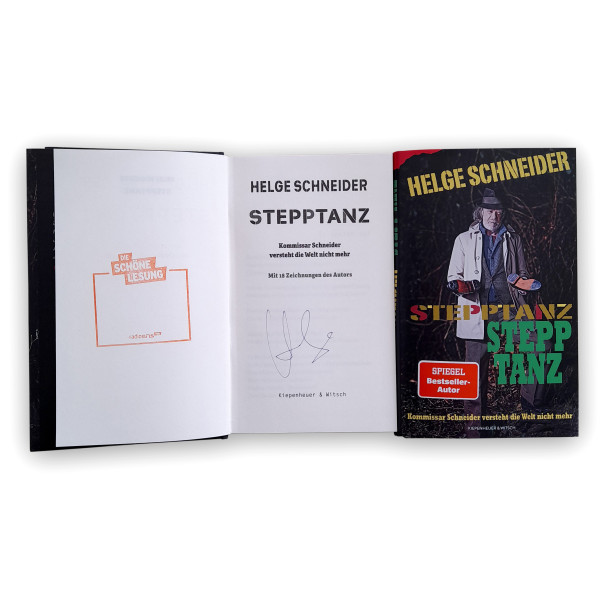 Stepptanz - Helge Schneider (signiertes Buch)